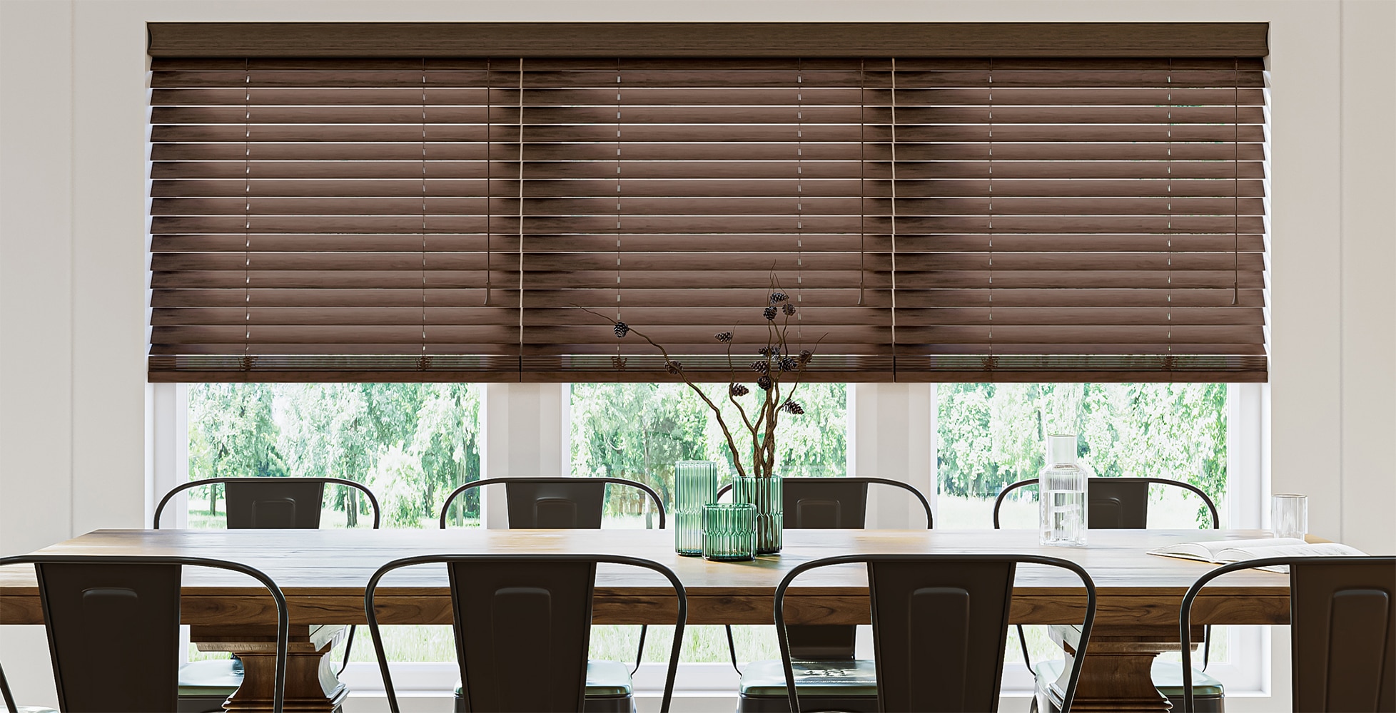 Trademark 2 Inch Faux Wood Blinds